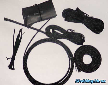 Содержимое Thermaltake Cable Sleeving Kits